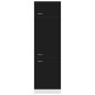 vidaXL Armario de frigorífico madera contrachapada negro 60x57x207 cm vidaXL Armario de frigorífico madera contrachapada negro 60x57x207 cm