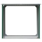 vidaXL Caseta de jardín para leña acero galvanizado verde 172x91x154cm vidaXL Caseta de jardín para leña acero galvanizado verde 172x91x154cm