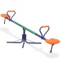 vidaXL Columpio subibaja giratorio 360 grados naranja vidaXL Columpio subibaja giratorio 360 grados naranja