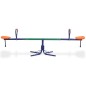 vidaXL Columpio subibaja giratorio 360 grados naranja vidaXL Columpio subibaja giratorio 360 grados naranja