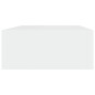 vidaXL Estante con cajón de pared MDF blanco 40x23,5x10 cm vidaXL Estante con cajón de pared MDF blanco 40x23,5x10 cm