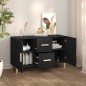 vidaXL Aparador de madera de ingeniería negro 100x36x60 cm vidaXL Aparador de madera de ingeniería negro 100x36x60 cm