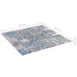 vidaXL Azulejos de mosaico 11 unidades vidrio gris y azul 30x30 cm vidaXL Azulejos de mosaico 11 unidades vidrio gris y azul 30x30 cm