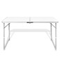 vidaXL Mesa de camping plegable ajustable 120x60 cm vidaXL Mesa de camping plegable ajustable 120x60 cm