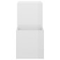 vidaXL Zapatero de recibidor contrachapado blanco brillo 105x35,5x70cm vidaXL Zapatero de recibidor contrachapado blanco brillo 105x35,5x70cm