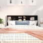 vidaXL Mueble cabecero negro 180x19x103,5 cm vidaXL Mueble cabecero negro 180x19x103,5 cm