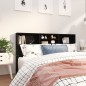 vidaXL Mueble cabecero negro 180x19x103,5 cm vidaXL Mueble cabecero negro 180x19x103,5 cm