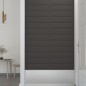 vidaXL Paneles de pared 12 uds tela gris oscuro 60x15 cm 1,08 m² vidaXL Paneles de pared 12 uds tela gris oscuro 60x15 cm 1,08 m²