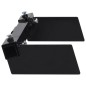 vidaXL Adaptador quitanieves para cortacésped negro vidaXL Adaptador quitanieves para cortacésped negro