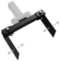 vidaXL Adaptador quitanieves para cortacésped negro vidaXL Adaptador quitanieves para cortacésped negro
