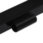 vidaXL Adaptador quitanieves para cortacésped negro vidaXL Adaptador quitanieves para cortacésped negro