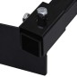 vidaXL Adaptador quitanieves para cortacésped negro vidaXL Adaptador quitanieves para cortacésped negro