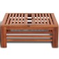 vidaXL Cubierta para base de sombrilla de madera vidaXL Cubierta para base de sombrilla de madera