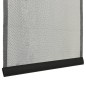 vidaXL Mosquitera para puerta 10 pzas cortina de malla negro 240x240cm vidaXL Mosquitera para puerta 10 pzas cortina de malla negro 240x240cm