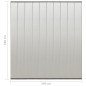 vidaXL Mosquitera para puerta 10 pzas cortina de malla negro 240x240cm vidaXL Mosquitera para puerta 10 pzas cortina de malla negro 240x240cm