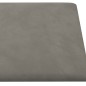 vidaXL Paneles de pared 12 uds terciopelo gris claro 30x30 cm 1,08 m² vidaXL Paneles de pared 12 uds terciopelo gris claro 30x30 cm 1,08 m²