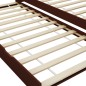 vidaXL Estructura de sofá cama madera de pino marrón 90x200 cm