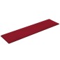 vidaXL Paneles de pared 12 uds terciopelo rojo tinto 60x15 cm 1,08 m² vidaXL Paneles de pared 12 uds terciopelo rojo tinto 60x15 cm 1,08 m²