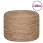 vidaXL Cuerda de yute 100 m de longitud y 4 mm de grosor vidaXL Cuerda de yute 100 m de longitud y 4 mm de grosor
