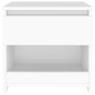 vidaXL Mesitas de noche 2 uds madera contrachapada blanco 40x30x39 cm vidaXL Mesitas de noche 2 uds madera contrachapada blanco 40x30x39 cm