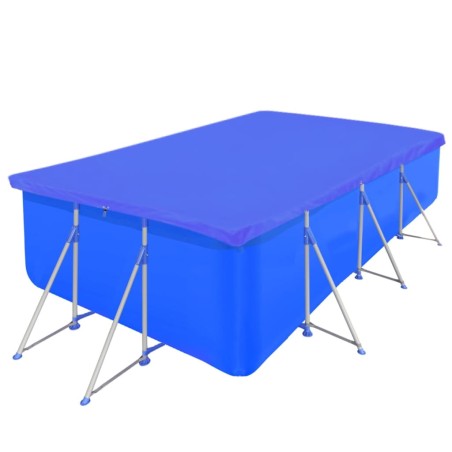 vidaXL Cubierta de piscina rectangular PE 90 g/m2 400x207 cm