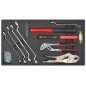 vidaXL Carrito de herramientas 1125 herramientas acero rojo vidaXL Carrito de herramientas 1125 herramientas acero rojo