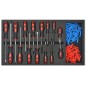 vidaXL Carrito de herramientas 1125 herramientas acero rojo vidaXL Carrito de herramientas 1125 herramientas acero rojo
