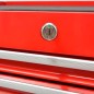 vidaXL Carrito de herramientas 1125 herramientas acero rojo vidaXL Carrito de herramientas 1125 herramientas acero rojo