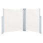 vidaXL Toldo lateral retráctil color crema 140x600 cm vidaXL Toldo lateral retráctil color crema 140x600 cm