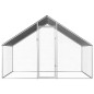 vidaXL Jaula gallinero de exterior de acero galvanizado 2,75x2x1,92 m vidaXL Jaula gallinero de exterior de acero galvanizado 2,75x2x1,92 m