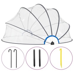 vidaXL Cubierta capota de piscina 440x220 cm