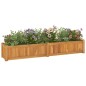 vidaXL Arriate de madera maciza de teca 150x30x25 cm vidaXL Arriate de madera maciza de teca 150x30x25 cm