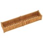 vidaXL Arriate de madera maciza de teca 150x30x25 cm vidaXL Arriate de madera maciza de teca 150x30x25 cm