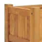 vidaXL Arriate de madera maciza de teca 150x30x25 cm vidaXL Arriate de madera maciza de teca 150x30x25 cm