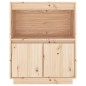 vidaXL Aparador de madera maciza de pino 60x34x75 cm vidaXL Aparador de madera maciza de pino 60x34x75 cm