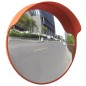 vidaXL Espejo de tráfico convexo plástico naranja 45 cm vidaXL Espejo de tráfico convexo plástico naranja 45 cm