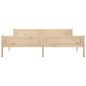 vidaXL Estructura de cama de madera maciza de pino 200x200 cm vidaXL Estructura de cama de madera maciza de pino 200x200 cm