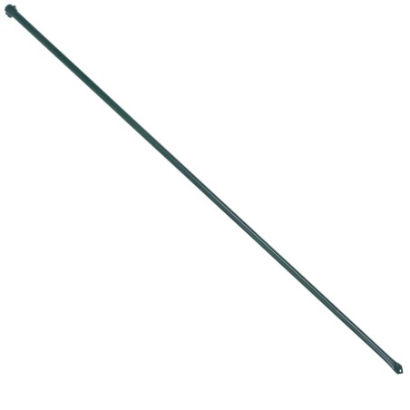vidaXL Postes de jardín 10 unidades 1,5 m metal verde