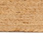 vidaXL Alfombra redonda yute trenzado 180 cm vidaXL Alfombra redonda yute trenzado 180 cm