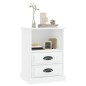 vidaXL Mesitas de noche 2 unidades blancas 43x36x60 cm vidaXL Mesitas de noche 2 unidades blancas 43x36x60 cm