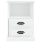 vidaXL Mesitas de noche 2 unidades blancas 43x36x60 cm vidaXL Mesitas de noche 2 unidades blancas 43x36x60 cm
