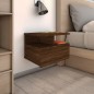vidaXL Mesita de noche flotante madera marrón roble 40x31x27 cm vidaXL Mesita de noche flotante madera marrón roble 40x31x27 cm