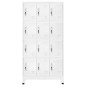 vidaXL Taquilla con 12 compartimentos 90x45x180 cm vidaXL Taquilla con 12 compartimentos 90x45x180 cm
