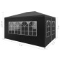 vidaXL Carpa para fiestas gris antracita 3x4 m vidaXL Carpa para fiestas gris antracita 3x4 m