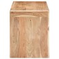 vidaXL Banco de madera de acacia maciza 110x38x46 cm vidaXL Banco de madera de acacia maciza 110x38x46 cm