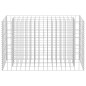 vidaXL Arriate de gaviones de acero galvanizado 90x30x60 cm vidaXL Arriate de gaviones de acero galvanizado 90x30x60 cm