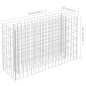 vidaXL Arriate de gaviones de acero galvanizado 90x30x60 cm vidaXL Arriate de gaviones de acero galvanizado 90x30x60 cm