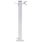 vidaXL Fuente de agua para jardín acero inoxidable cuadrada 80 cm vidaXL Fuente de agua para jardín acero inoxidable cuadrada 80 cm