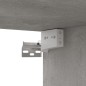 vidaXL Mueble para TV madera contrachapada gris hormigón 80x30x30 cm vidaXL Mueble para TV madera contrachapada gris hormigón 80x30x30 cm