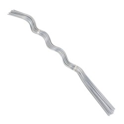 vidaXL Soporte para planta espiral 50 unidades 110cm acero galvanizado